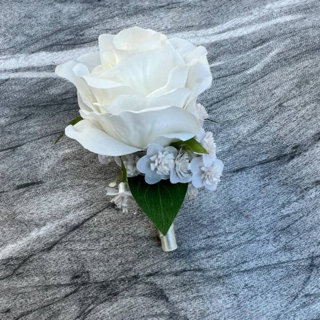 White Rose Buttonholes
